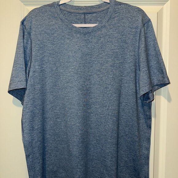 Lululemon Mens T-shirt Blue Size L - Picture 1 of 3